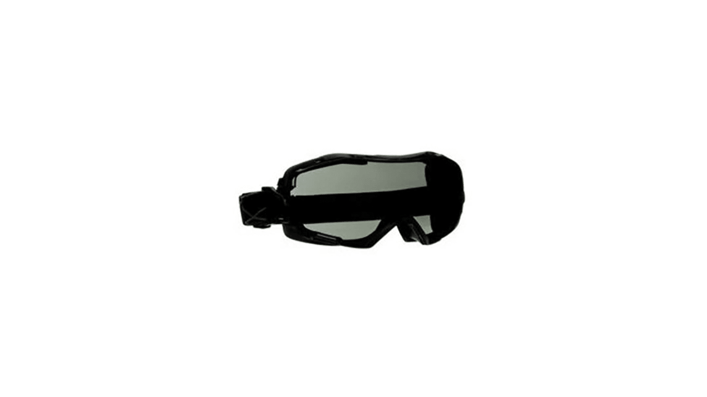 3M GoggleGear, Scratch Resistant Anti-Mist Safety Goggles with Grey Lenses