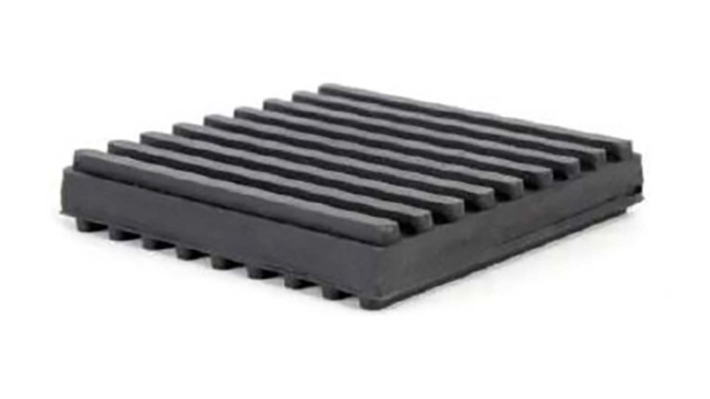 Bande anti vibrations RS PRO, taille 100 x 100mm