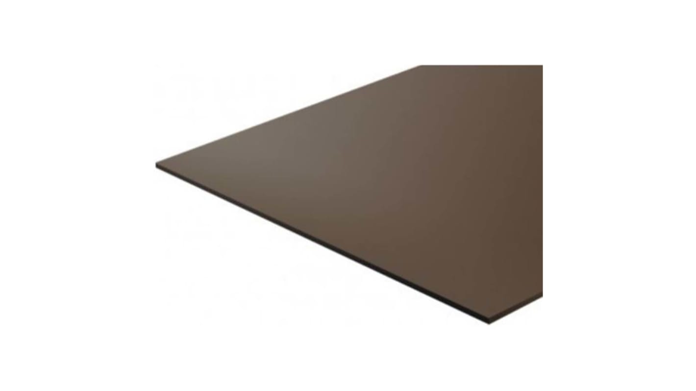 Lámina de plástico, Marrón, 420mm x 297mm x 0.8mm