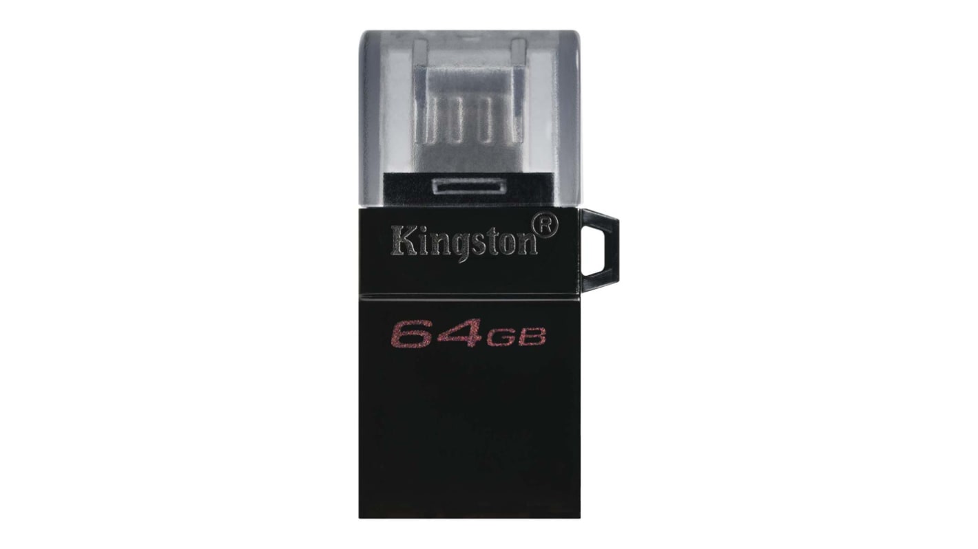 Kingston 3D TLC, Micro SD Karte, 64 GB, MicroDuo3 G2