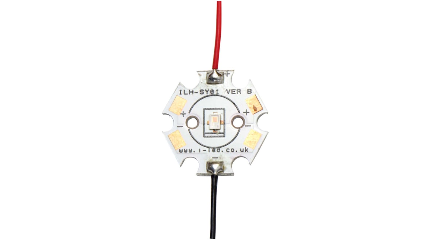 ILS ILH-SY01-CNRD-SC201-WIR200., P2720 LED Array, 1 Red LED