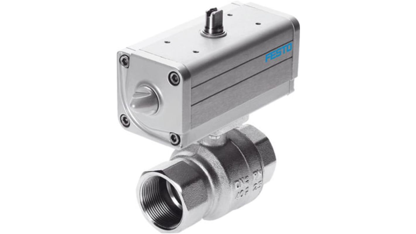 Festo Ball type Pneumatic Actuated Valve 1-1/2in, 25 bar