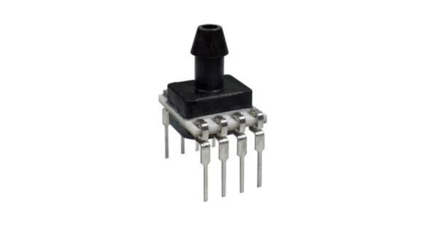 Honeywell Differential Pressure Sensor, 34.5kPa Operating Max, Surface Mount, 6-Pin, 2068kPa Overload Max, SMT