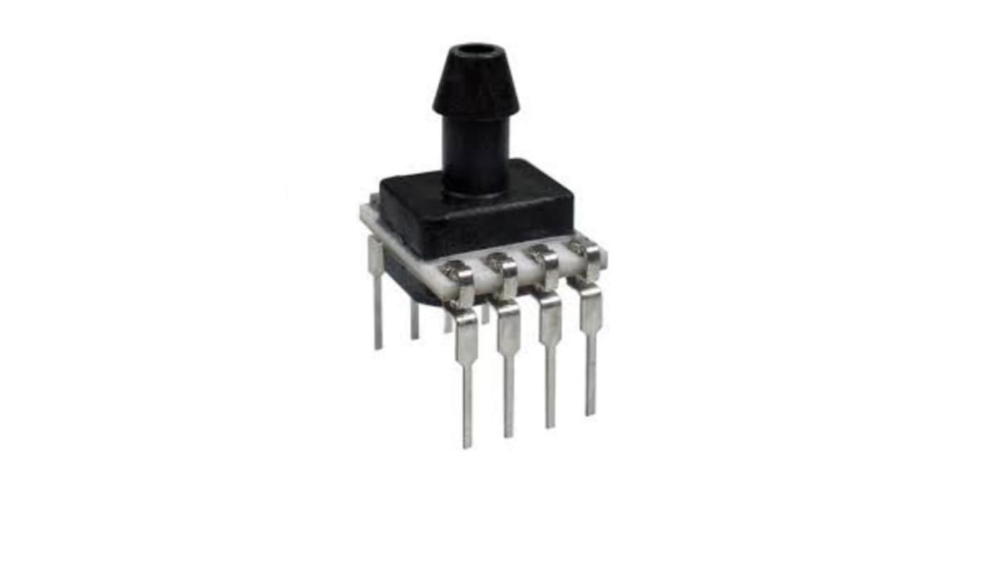 Honeywell Differential Pressure Sensor, 6.8kPa Operating Max, Surface Mount, 6-Pin, 68.9kPa Overload Max, SMT