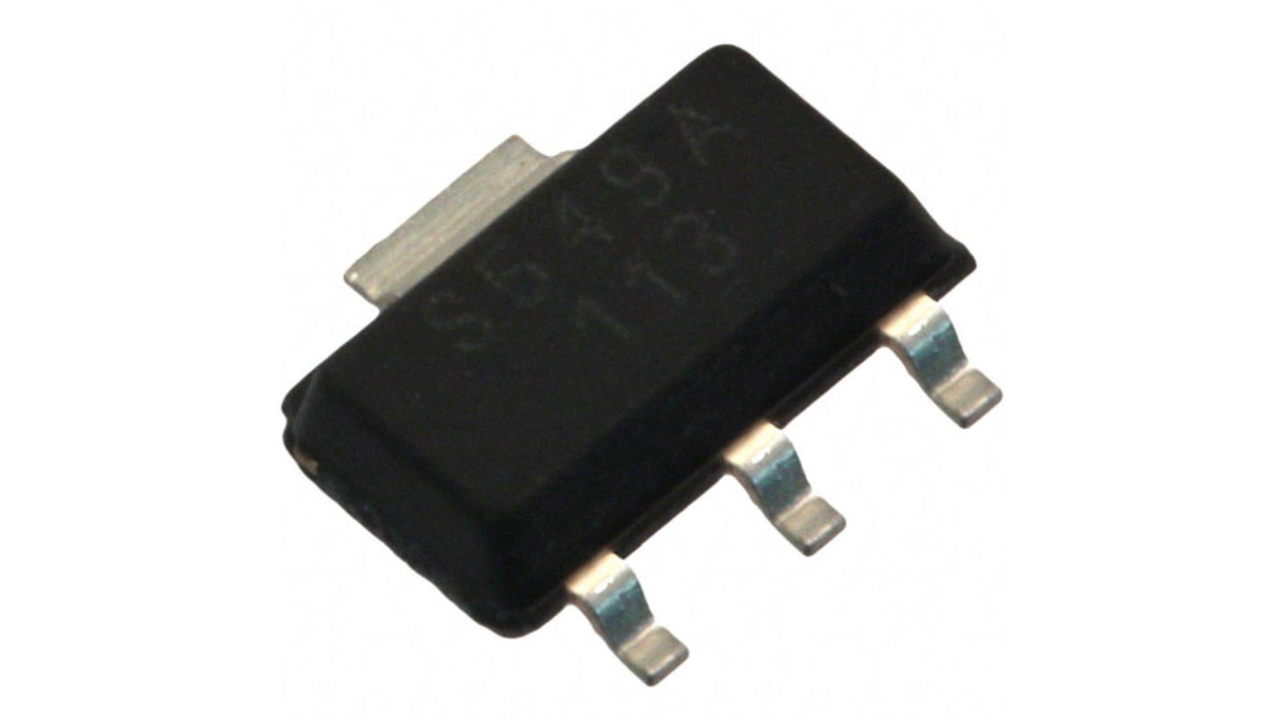 Honeywell 霍尔效应传感器芯片, 4针, SOT-89B, 贴片安装