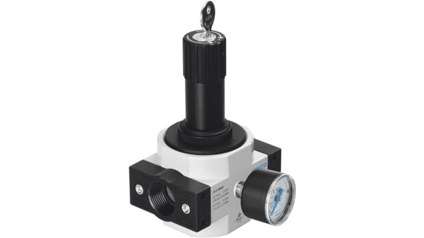 Pneumatický regulátor, řada: D, přípojka portu: G 1/8 1000L/min Festo