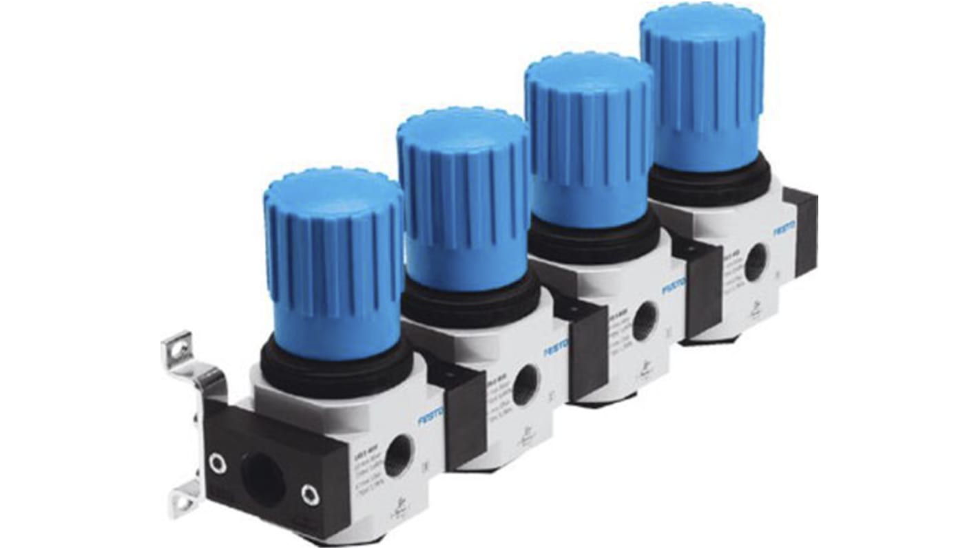 Festo Pneumatic Regulator - 0.5bar to 7bar, 16bar max. input, 528985