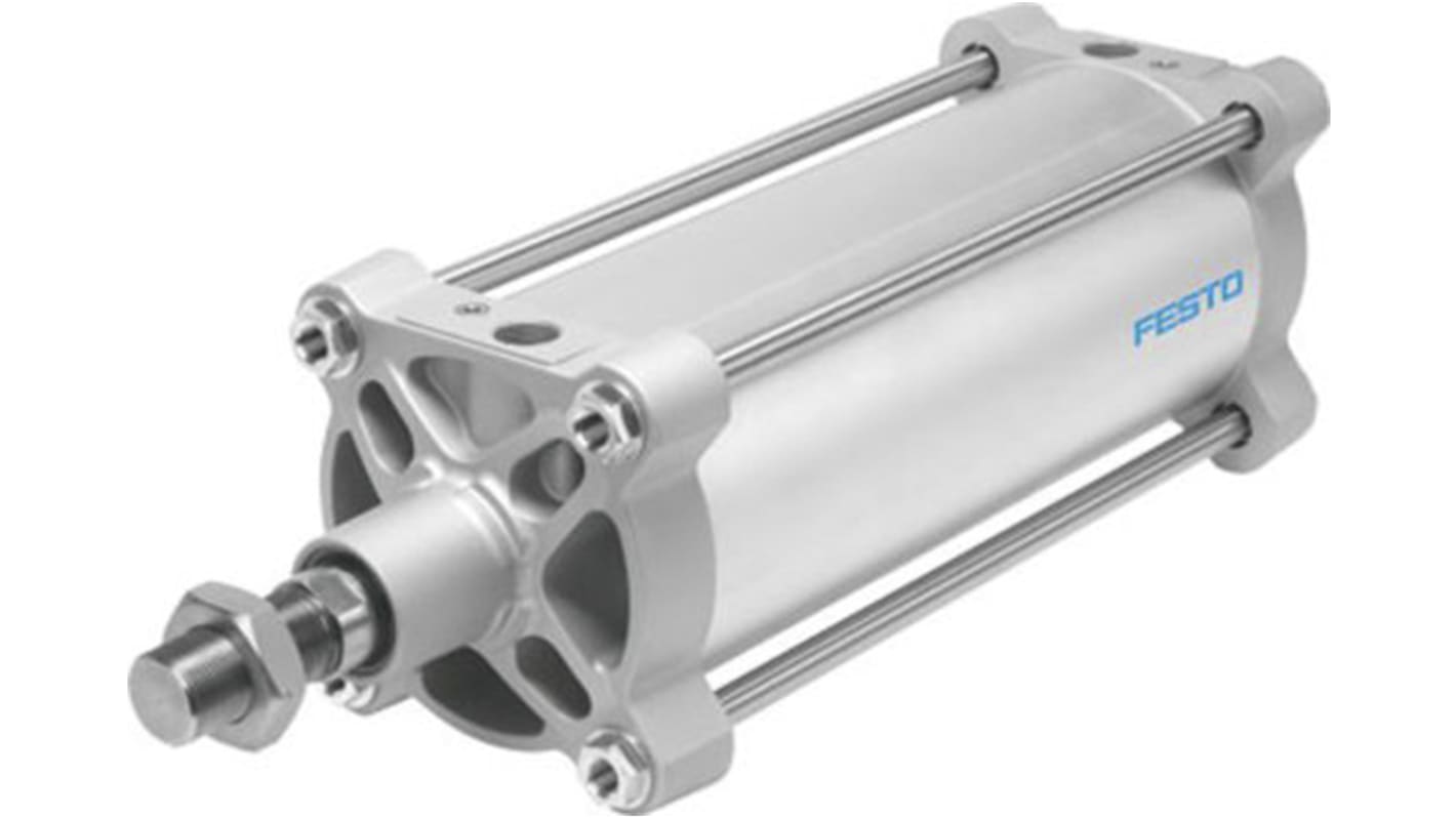 Festo Pneumatic Cylinder - 2390147, 200mm Bore, 250mm Stroke, DSBG-200-250-PPVA-N3 Series, Double Acting