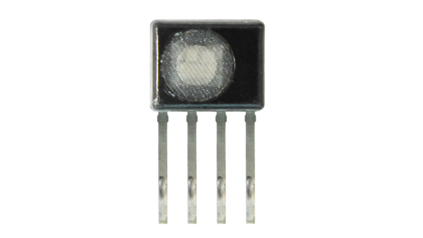 Honeywell HIH8000 Series Temperature & Humidity Sensor, Digital Output, Through Hole Mount, Serial-I2C, ±2%, 4 Pins