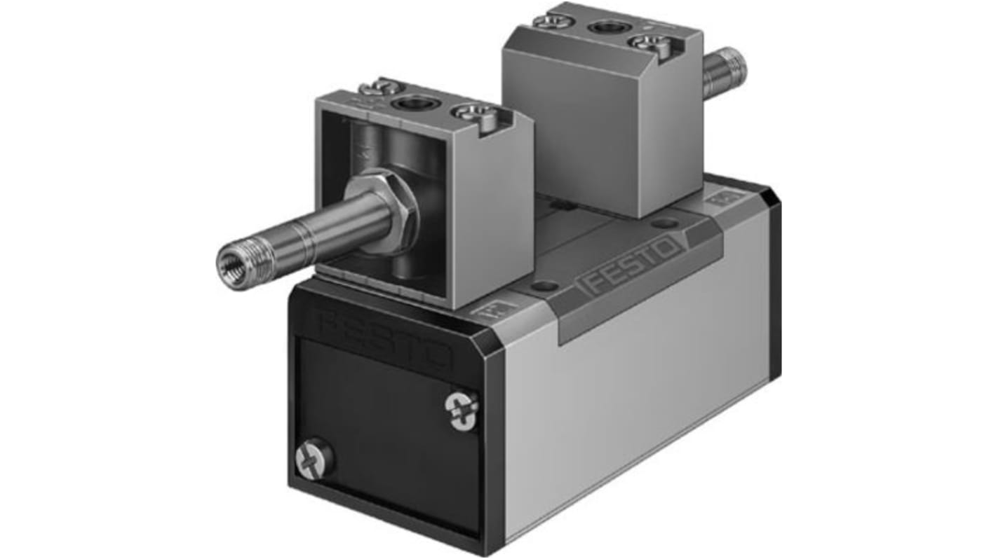 Festo 5/2 Bistable-dominant Pneumatic Solenoid/Pilot-Operated Control Valve - Electrical JMFDH Series, 151019