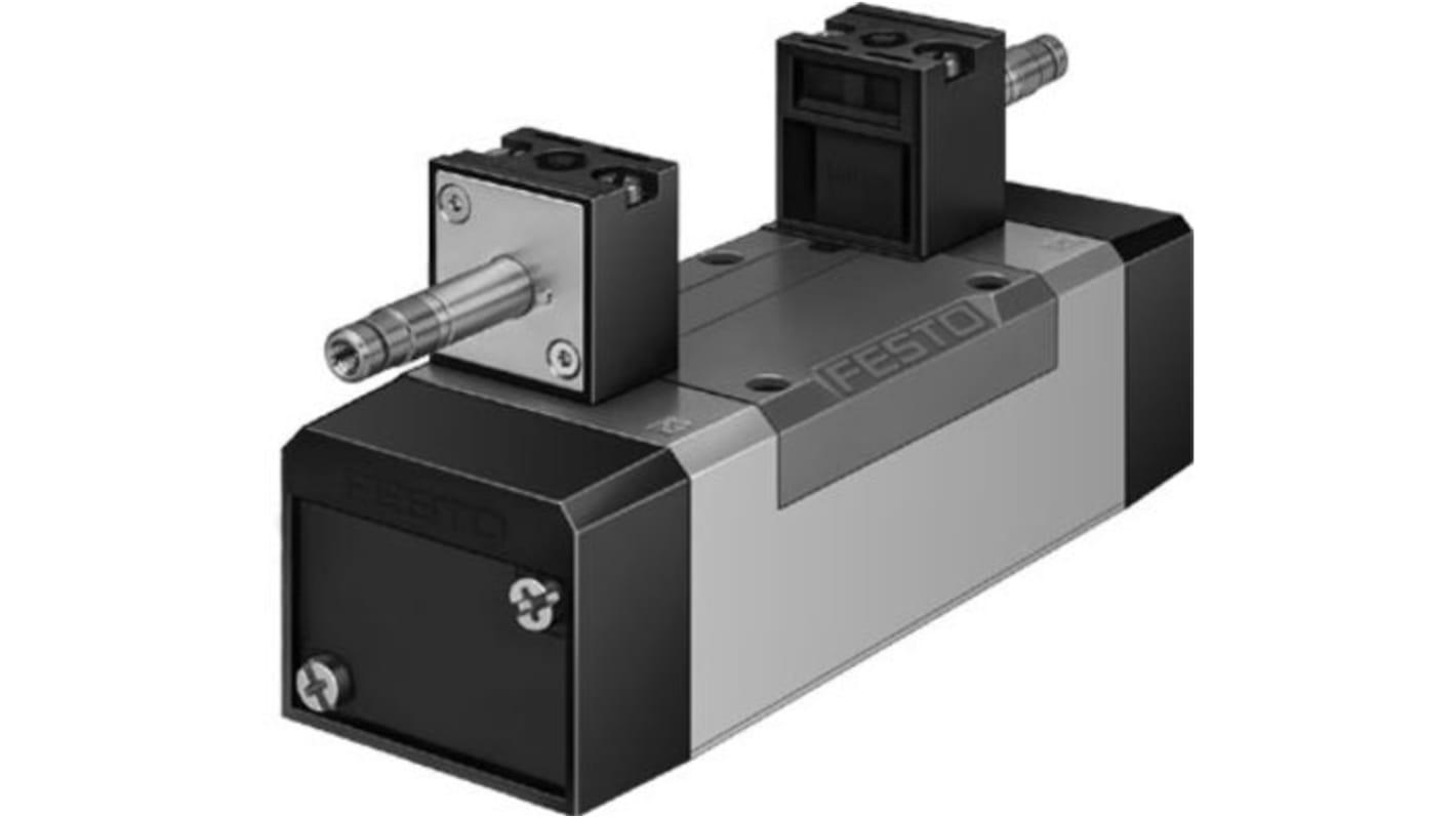 Festo 5/3 exhausted Solenoid Valve - Electrical MN1H-5/3E-D-3-C Series, 159707