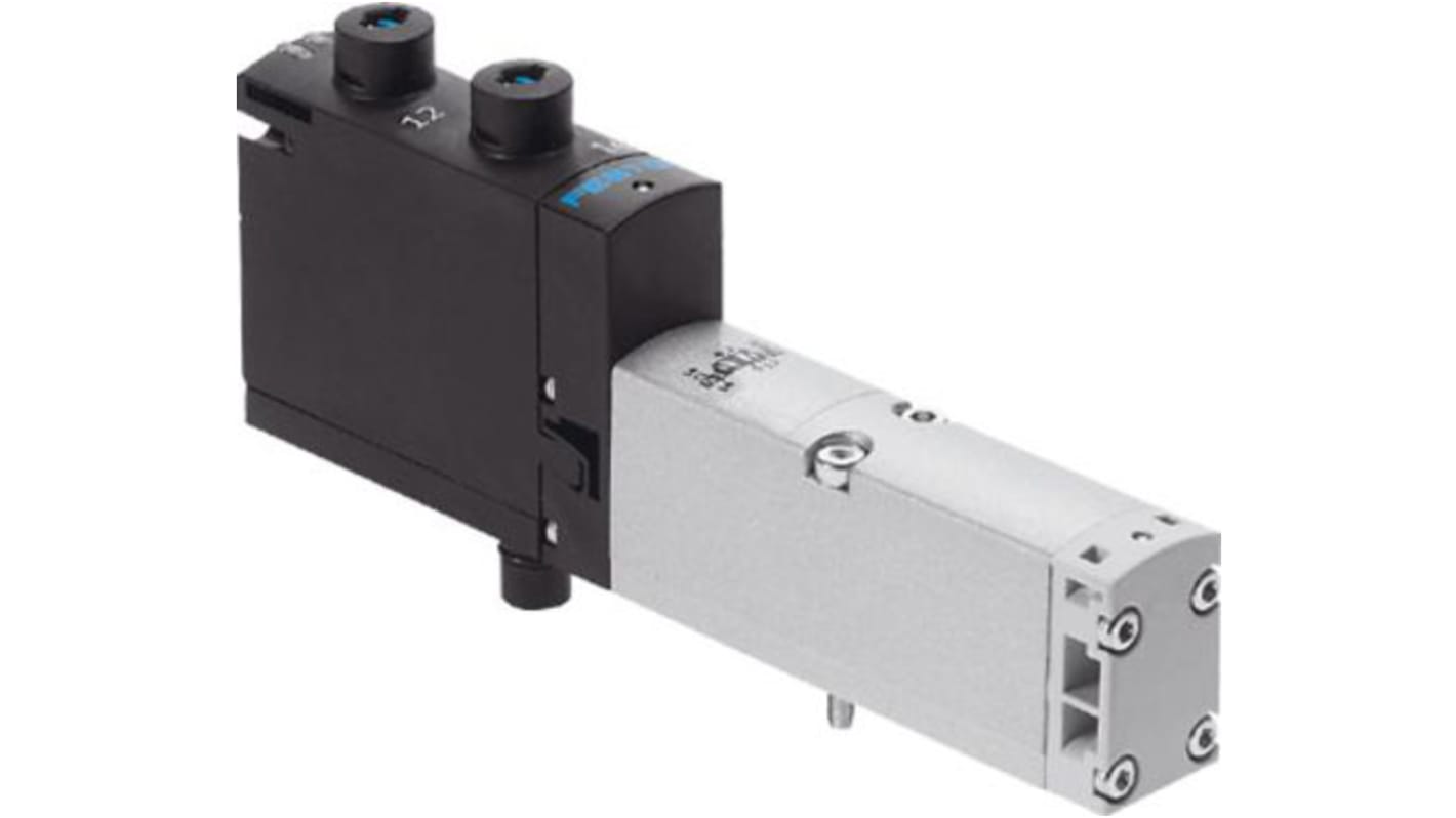 Festo 5/3 pressurised Solenoid Valve - Electrical VSVA-B-P53U-ZD-A2-1T1L Series, 539186