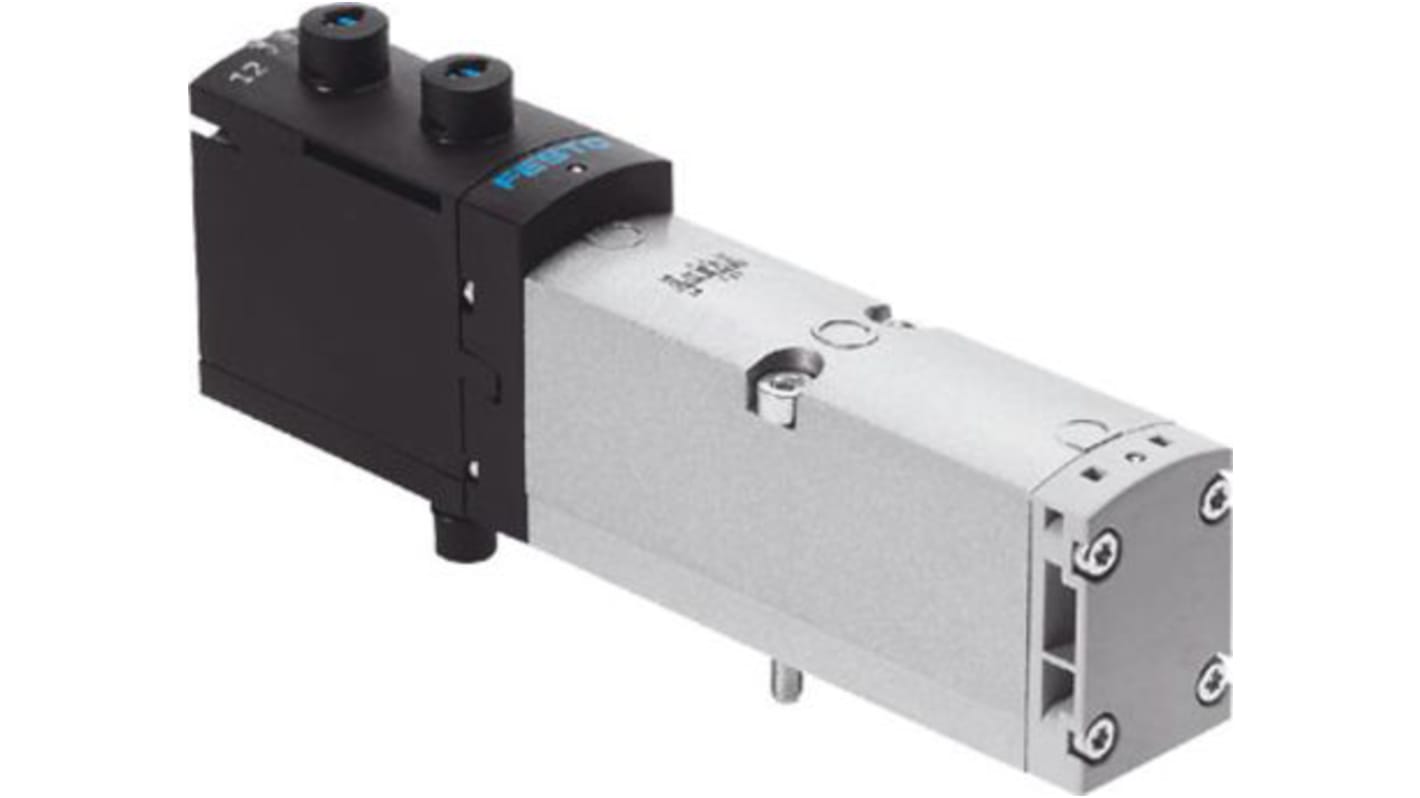 Festo 5/3 pressurised Solenoid Valve - Electrical VSVA-B-P53U-ZD-A1-1T1L Series, 539160