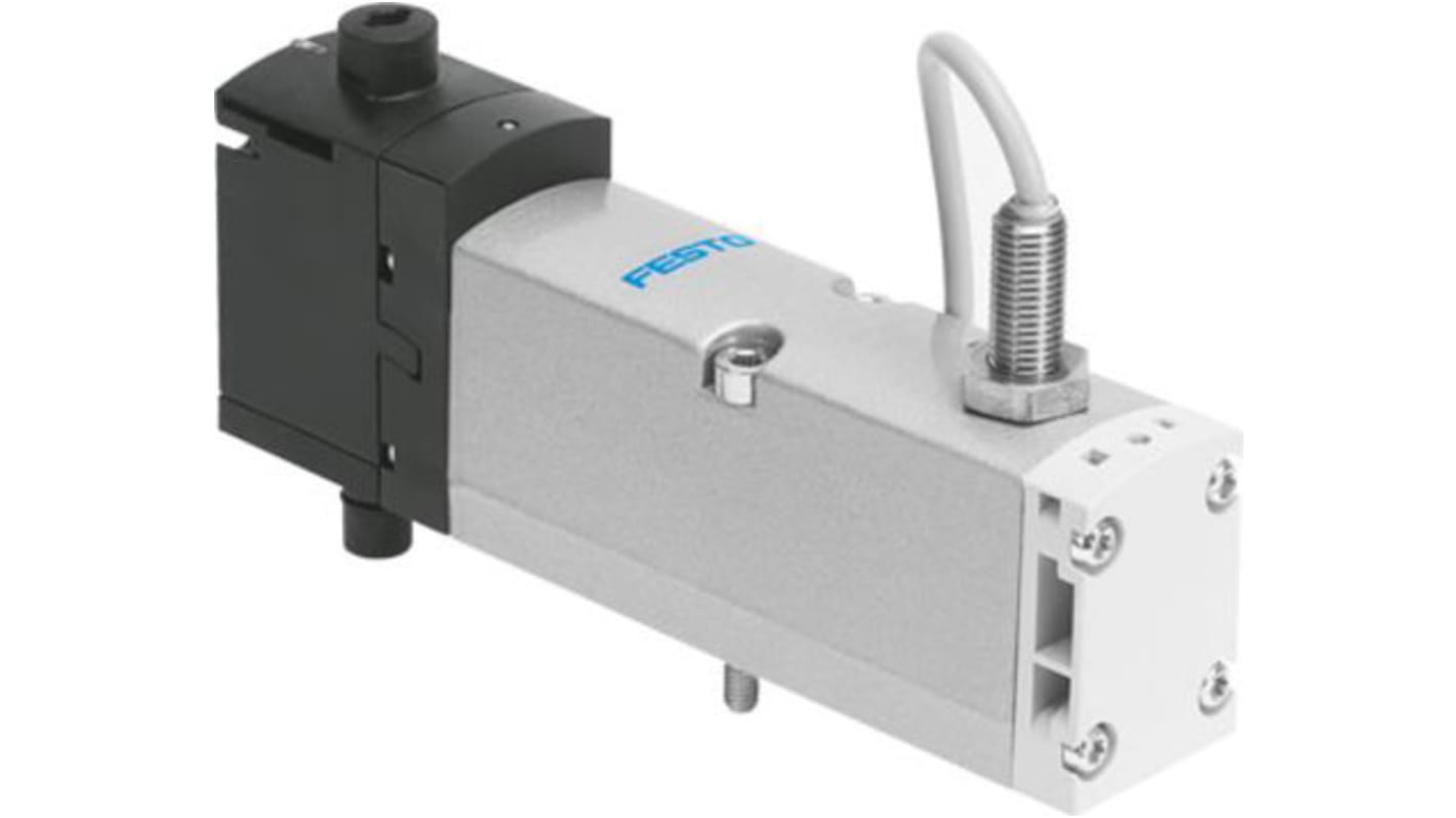 Festo 5/2 Monostable Solenoid Valve - Electrical VSVA-B-M52-MZD-A1-1T1L-APX-0.5 Series, 570850