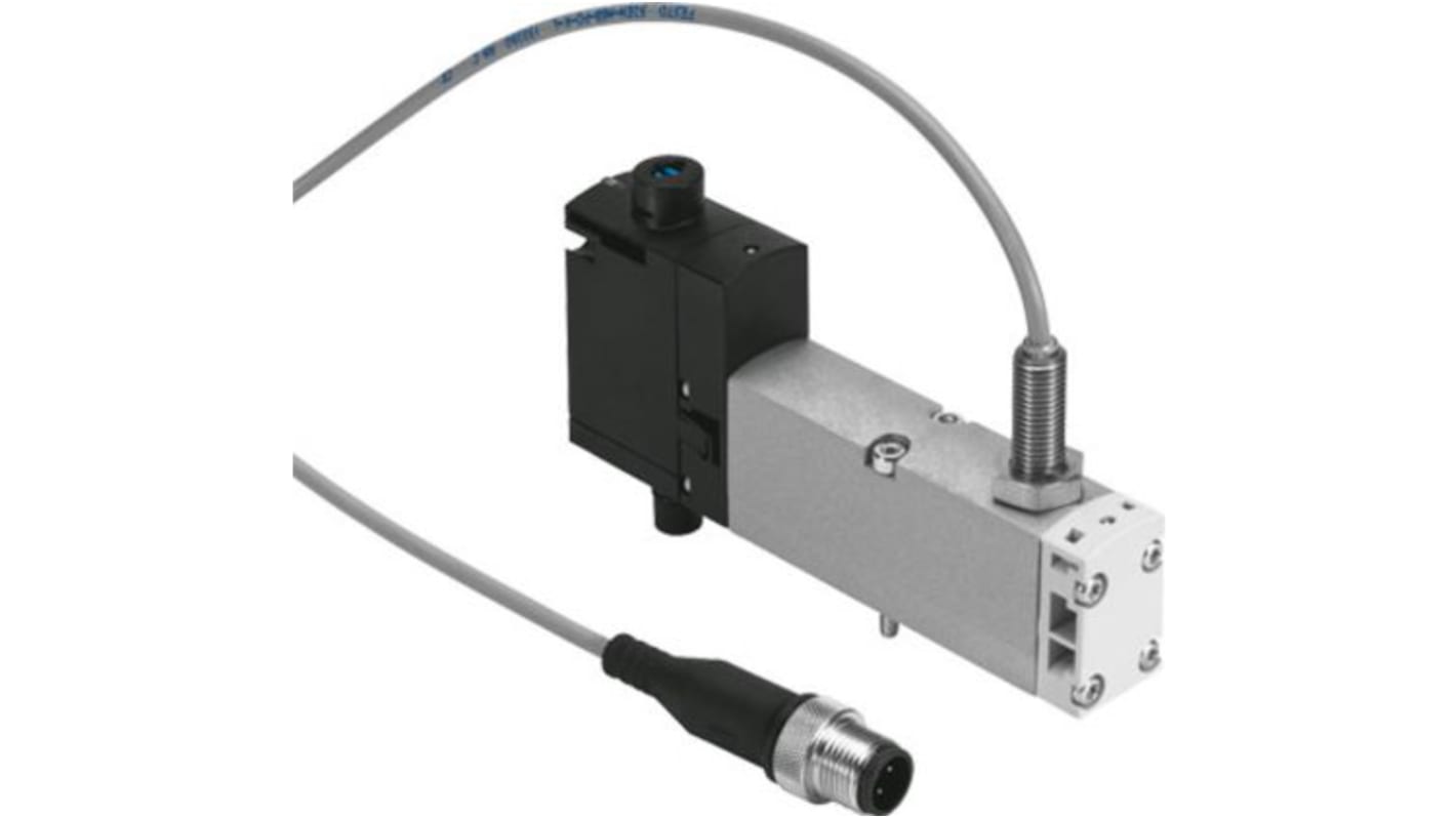 Festo 5/2 Monostable Solenoid Valve - Electrical VSVA-B-M52-MZD-A2-1T1L-APX-0.5 Series, 573201