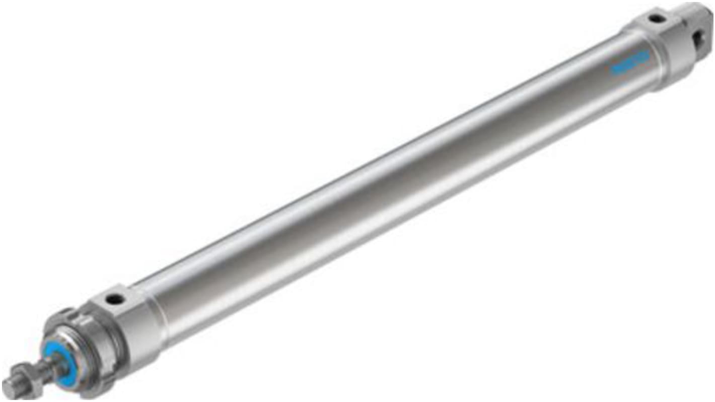 Festo Pneumatic Roundline Cylinder - 559304, 32mm Bore, 320mm Stroke, DSNU Series, Double Acting