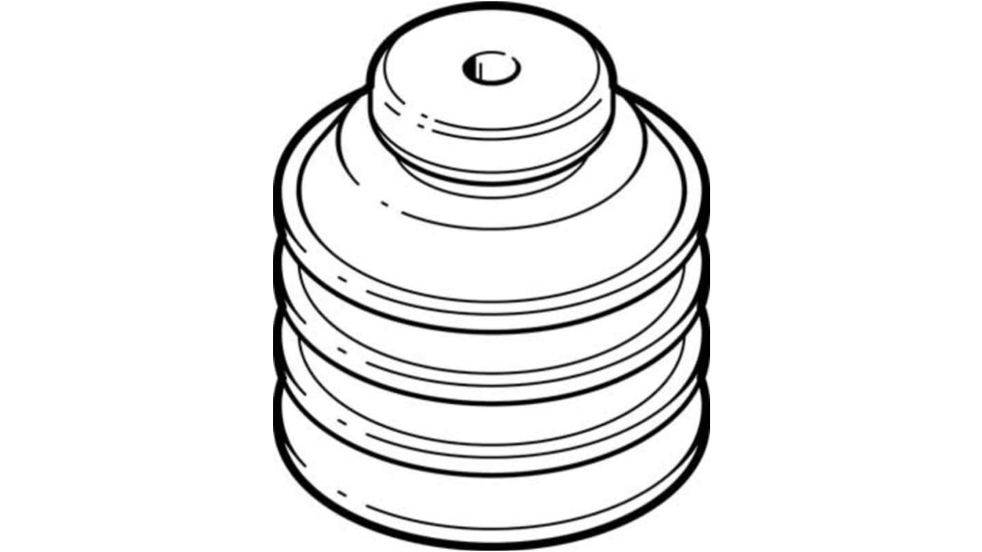 Ventosa Festo ESV-50-CS, piastra a Soffietto, Ø 50mm, forza di tenuta 63.4N