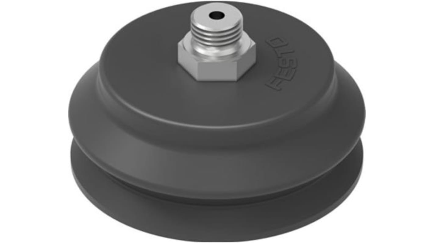 Ventosa Festo VASB-75-1/4-NBR, piastra a Soffietto, Ø 75mm, forza di tenuta 197N, NBR