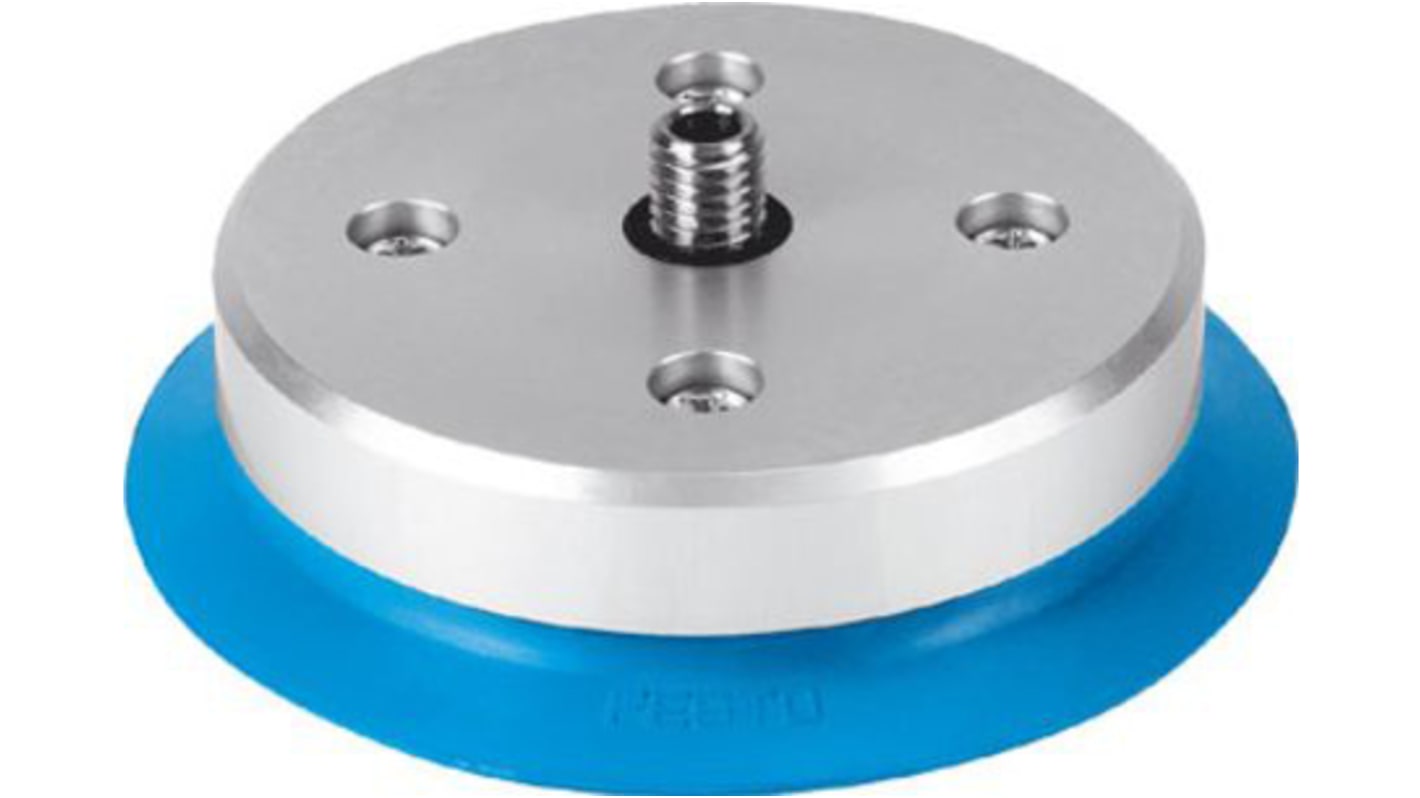 Ventosa Festo ESS-80-SU, piastra piatta, Ø 80mm, forza di tenuta 309.7N, PUR