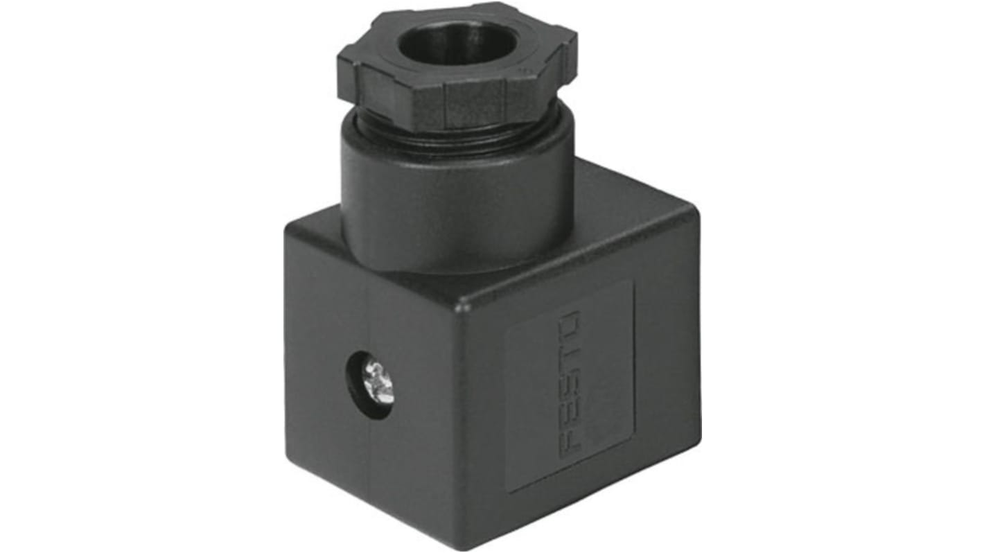 Festo Pneumatic Solenoid Coil Connector, DIN Connector