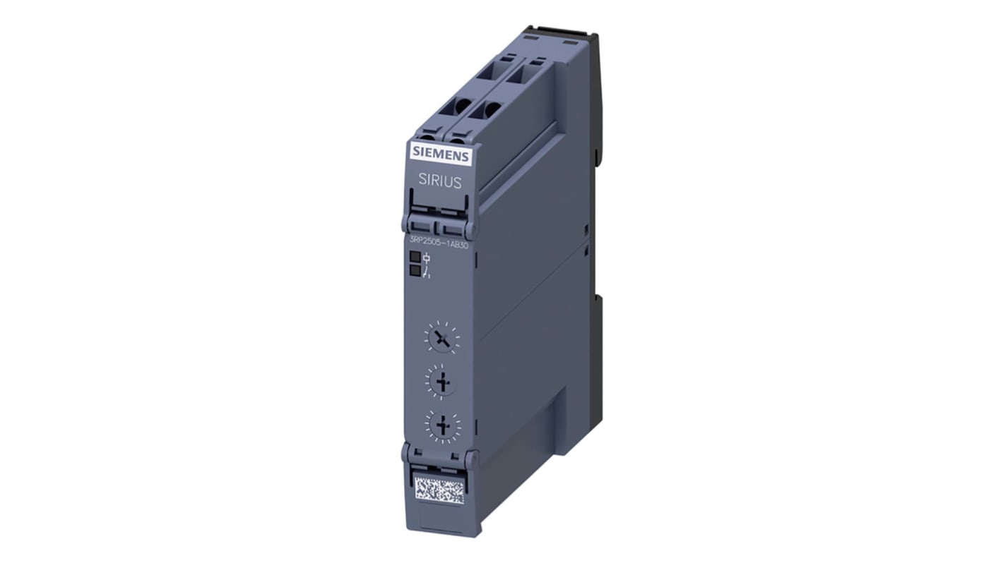 Siemens 24V ac Timer Relay, Multi-funktions timerfunktioner DIN-skinne