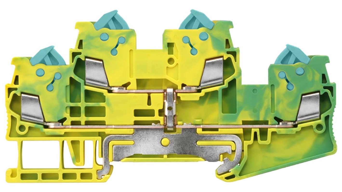 Siemens 2-Way Earth Terminal Block, 0.25 to 1.5mm², 24 → 16 AWG Wire