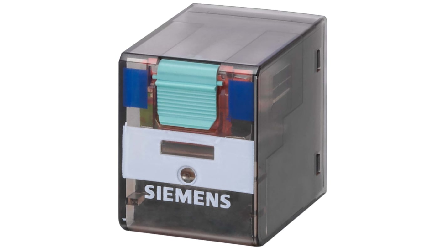 Siemens 功率继电器, 230V 交流线圈, 3A切换, 3PDT, 插入式安装, LZX系列
