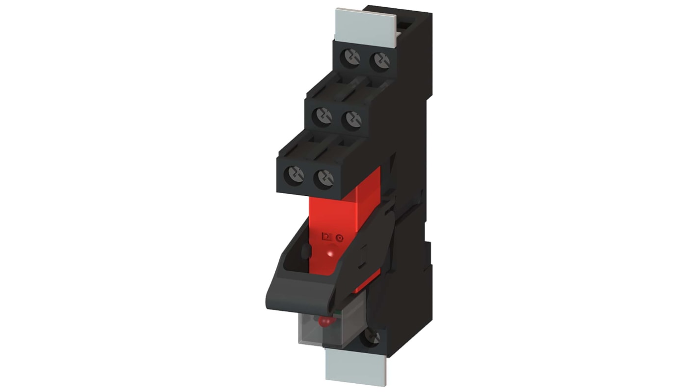 Siemens LZS Series Coupling Relay, 24V dc Coil, DPDT, 2-Pole