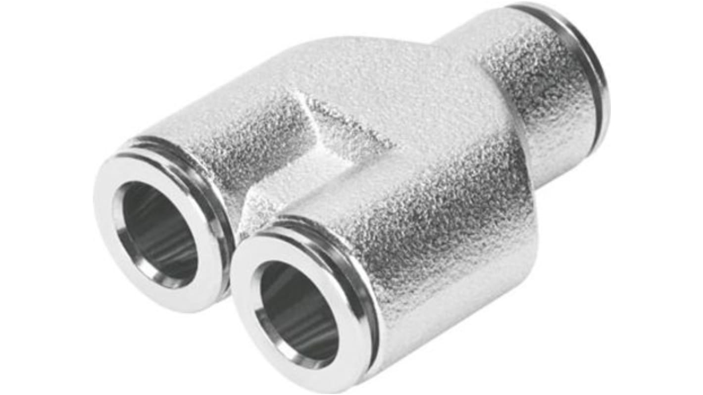 Adaptateur tuyau à tuyau en Y Festo NPQM vers Enfichable 6 mm Enfichable 6 mm