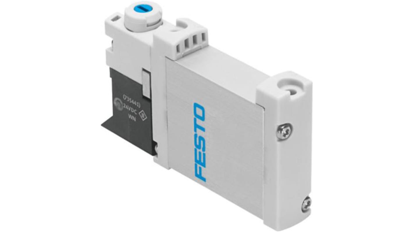 Festo VUVG 566448 Magnetventil 5/2 Monostable, Elektrisch-betätigt