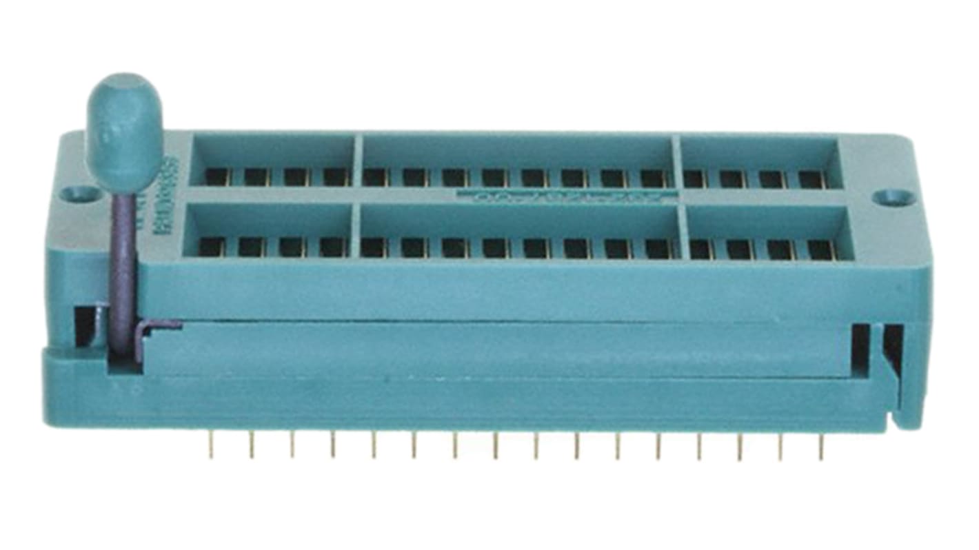 232-1287-00-0602 | 3M 32 ピン ZIF IC DIPソケット, 2.54mm 232-1287-00-0602 | 3M 32 ピン ZIF IC DIPソケット, 2.54mm