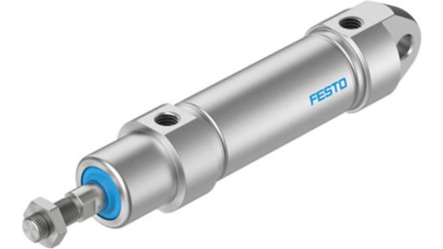 Festo Pneumatic Roundline Cylinder - 2176405, 32mm Bore, 125mm Stroke, CRDSNU Series, Double Acting