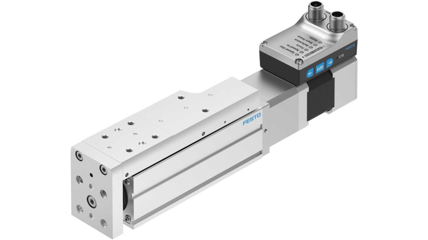 Festo Micro Linear Actuator, 75mm, 24V dc, 250mm/s, 8083816