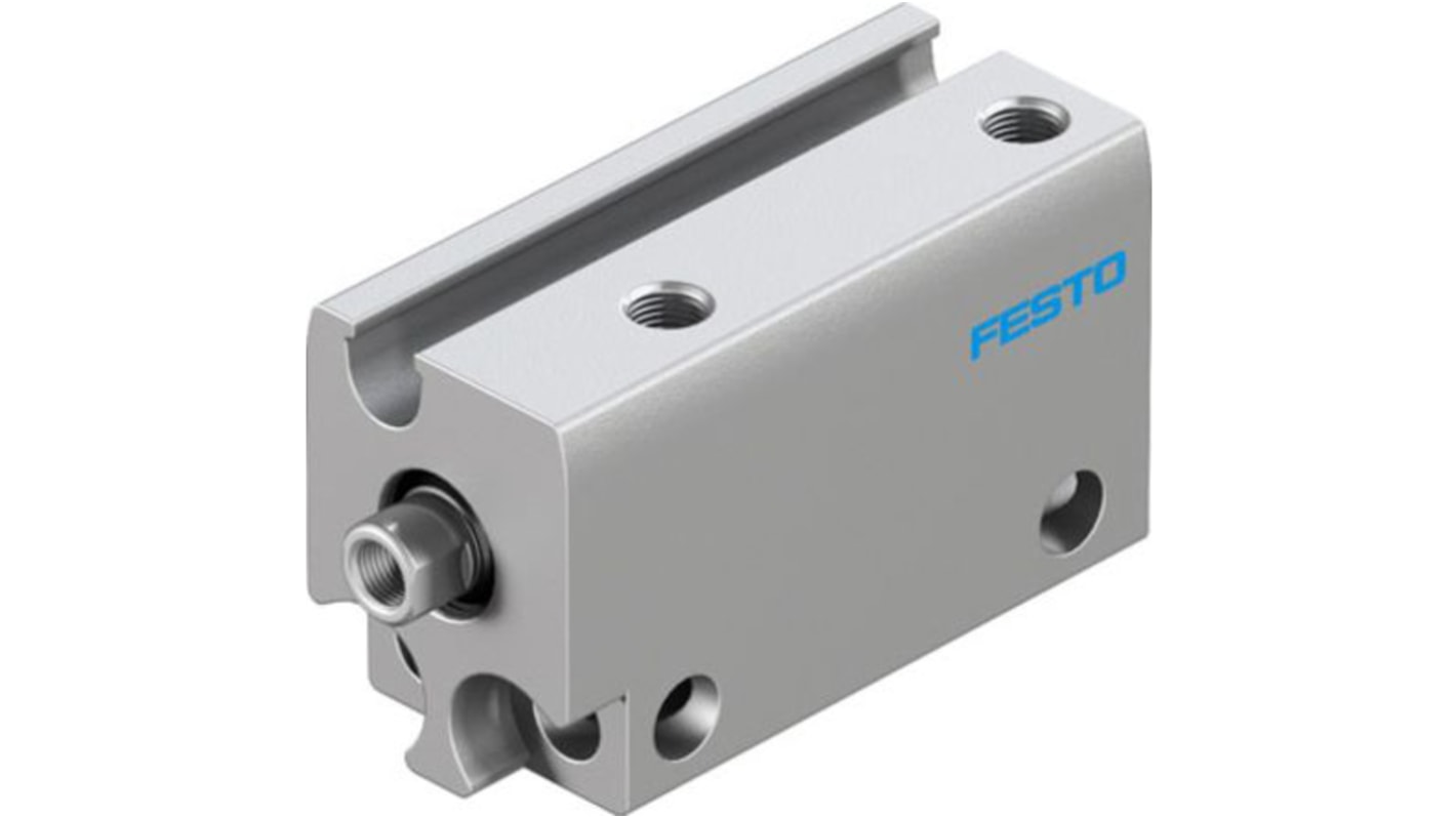 Festo Pneumatic Compact Cylinder - 5173733, 6mm Bore, 10mm Stroke, ADN Series, Double Acting