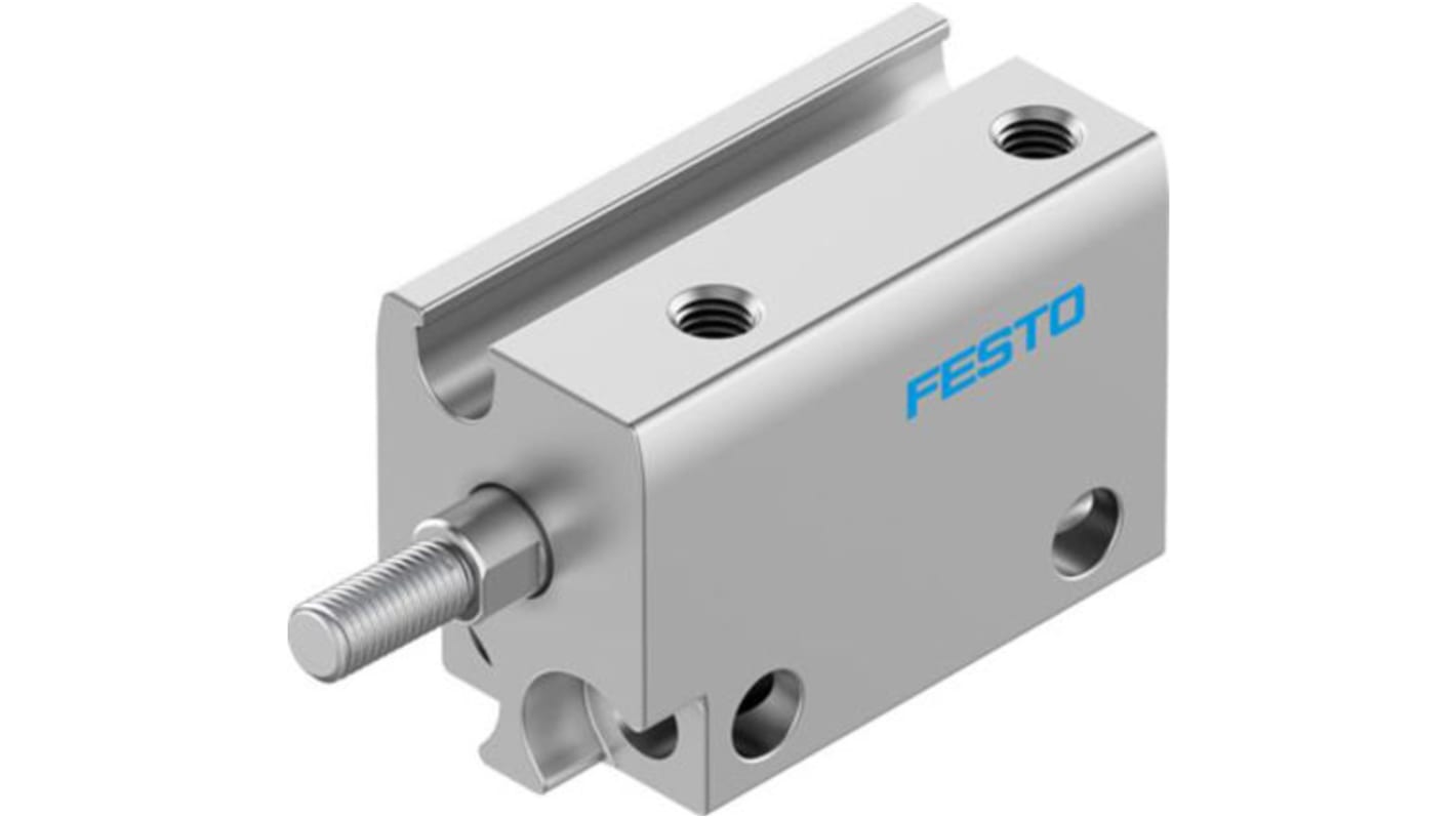 Vérin compact pneumatique Festo AEN 8080591 Simple Action , alésage de 6mm, course de 5mm