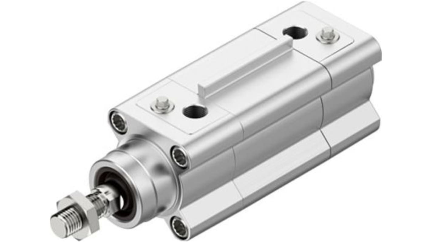 Festo Pneumatic Profile Cylinder - 1775258, 50mm Bore, 25mm Stroke, DSBF Series, Double Acting