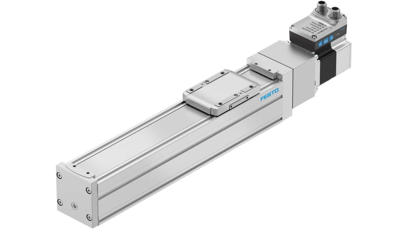 Festo Micro Linear Actuator, 200mm, 24V dc, 200N, 250mm/s, 8083384