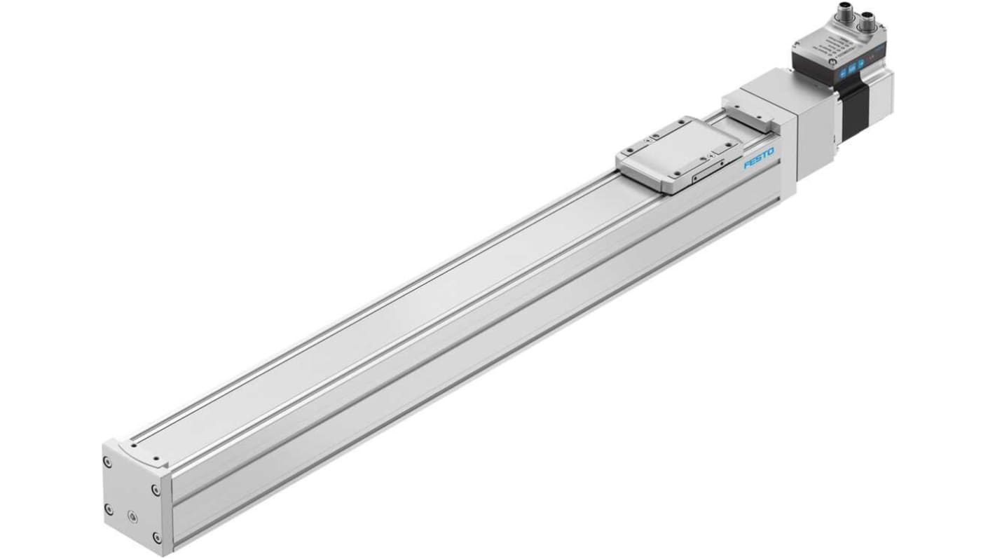 Actuador lineal eléctrico Festo ELGS, 100% ciclo de trabajo 600N, 24V dc, 200N, 250mm/s, 500mm