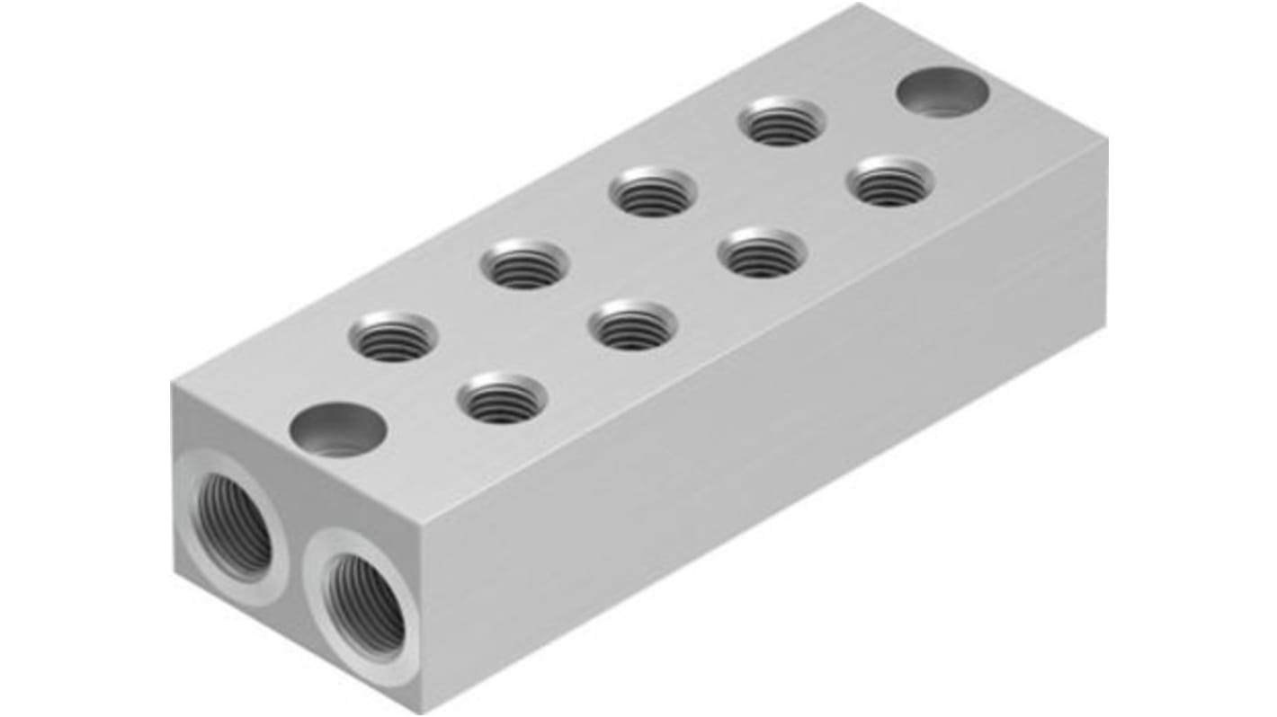 Festo OABM series 4 station G 1/8 Manifold Base, 8049145