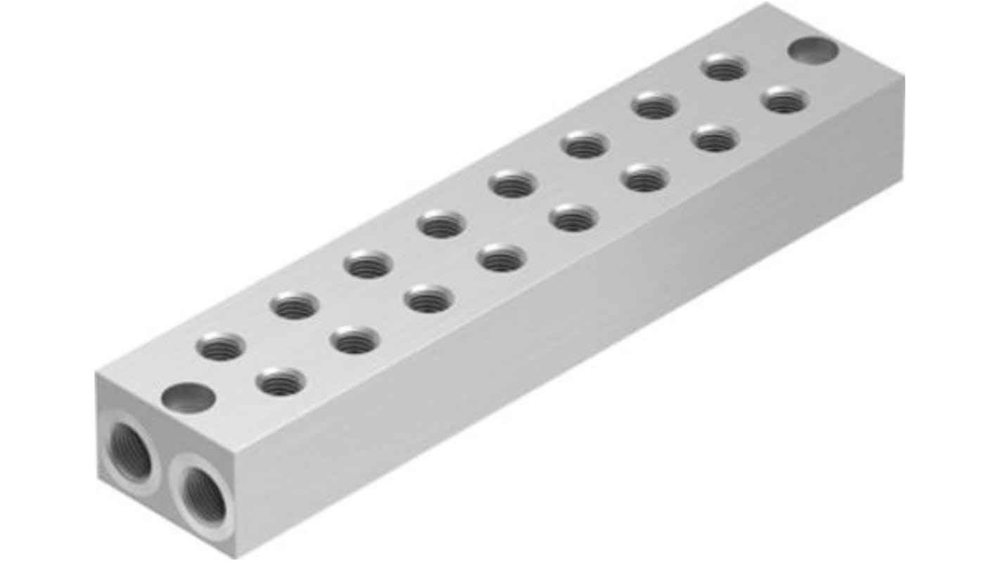 Festo OABM series 8 station G 1/8 Manifold Base, 8049146
