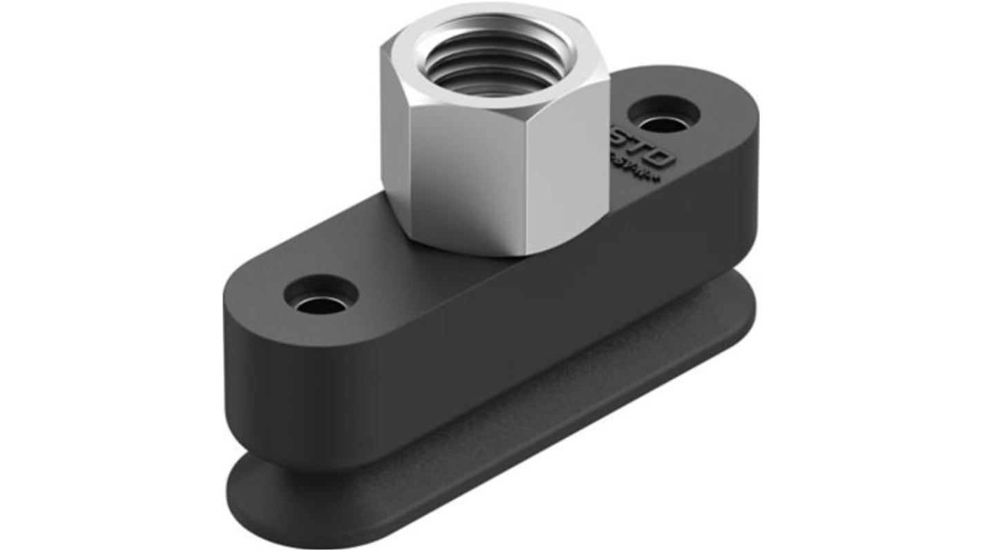 Ventosa Festo OGVM-16X55-SV-N-G14F, piastra piatta, Ø 16 x 55mm, forza di tenuta 36N, filettatura G 1/4, NBR