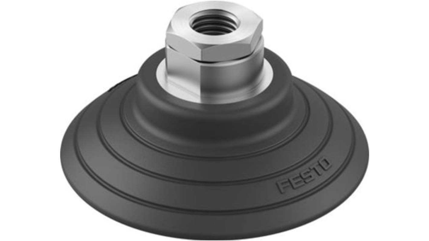 Ventosa Festo OGVM-80-S-N-G14F, piastra piatta, Ø 80mm, forza di tenuta 225N, NBR