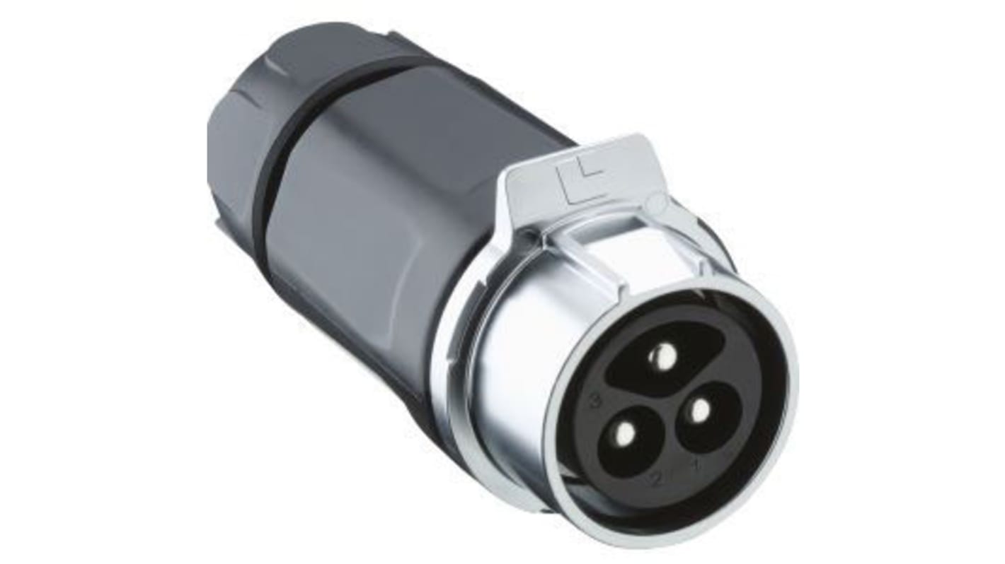 Lumberg Circular Connector, 2 Contacts, Cable Mount, Plug, IP67, 02 Series