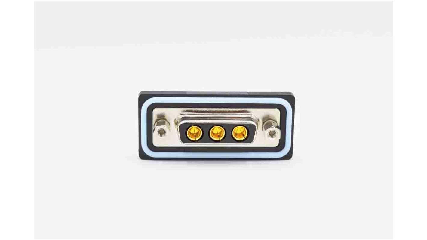 Norcomp DB37针公插, 垂直, PCB安装, SDF系列