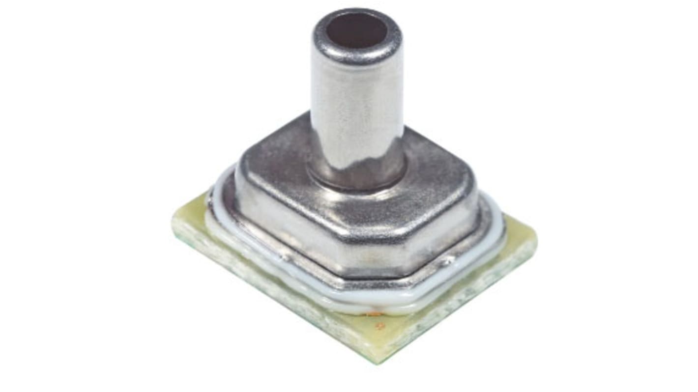 Honeywell Differential Pressure Sensor, 413.6kPa Operating Max, Surface Mount, 6-Pin, 25000kPa Overload Max, Leadless