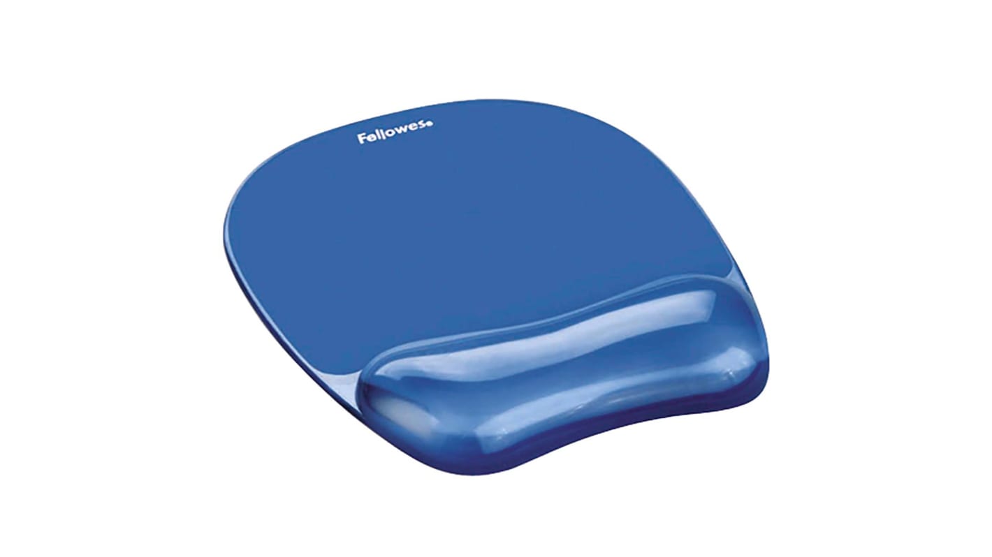 Podložky pod myš a zápěstí, Modrá Gel 15mm Fellowes