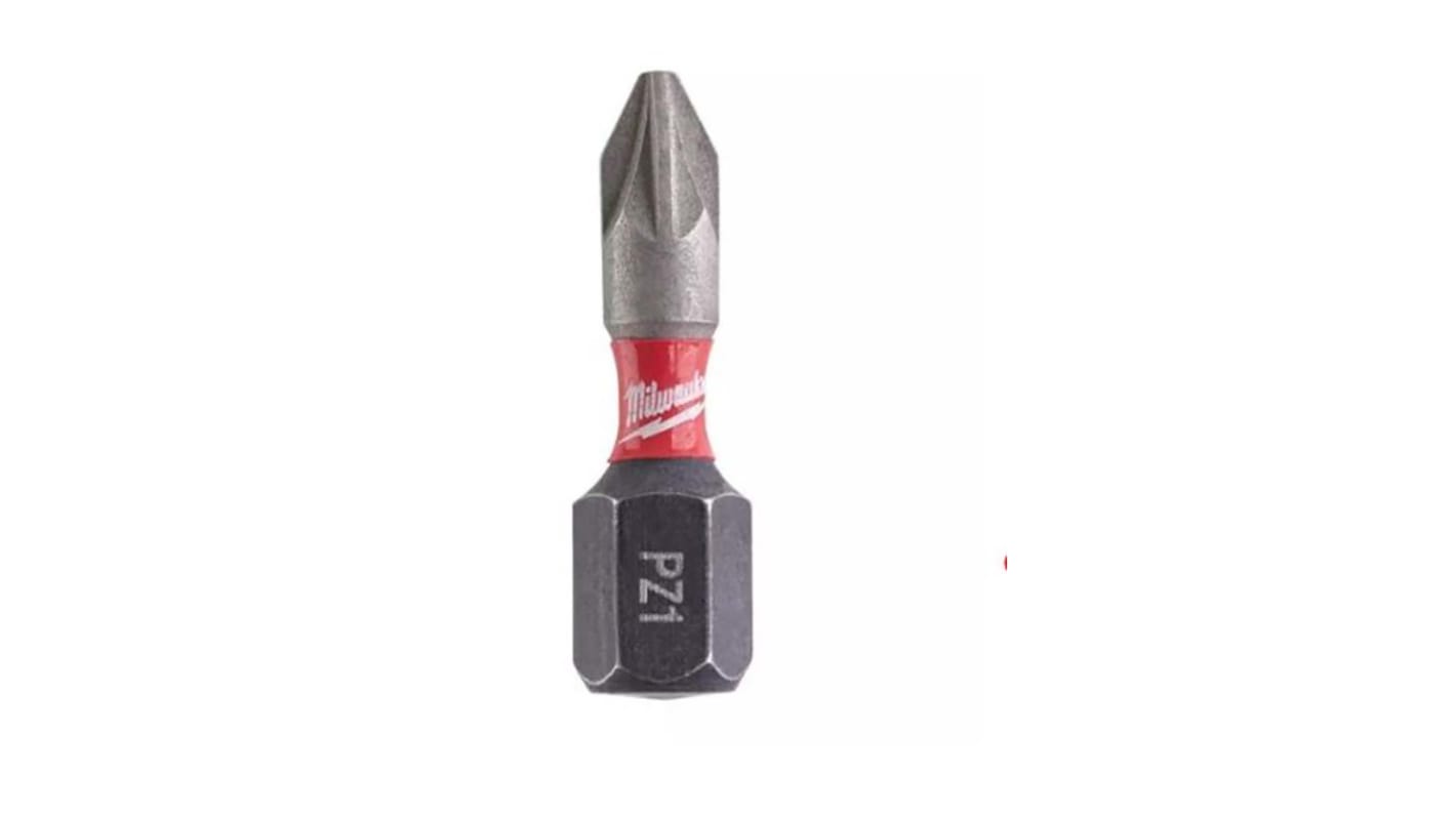 Milwaukee Pozidriv Screwdriver Bit, PZ1 Tip