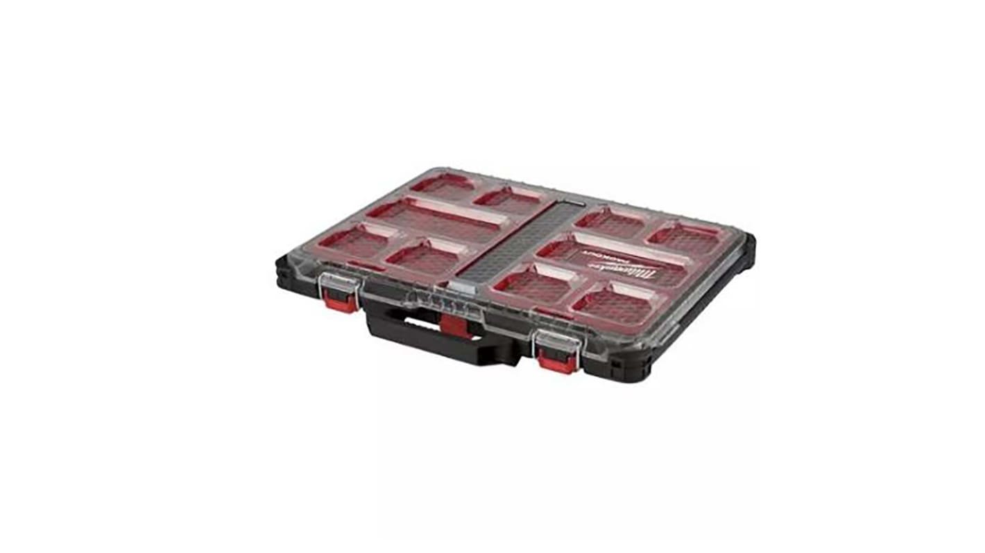 Milwaukee PackOut Modular Storage 10 drawers  Tool Box, 500 x 380 x 65mm