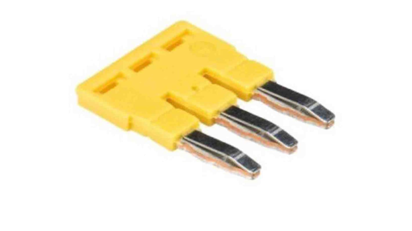 Wieland IVB WKF 4 Series Jumper Bar for Use with DIN rail terminal blocks type WKF, ATEX