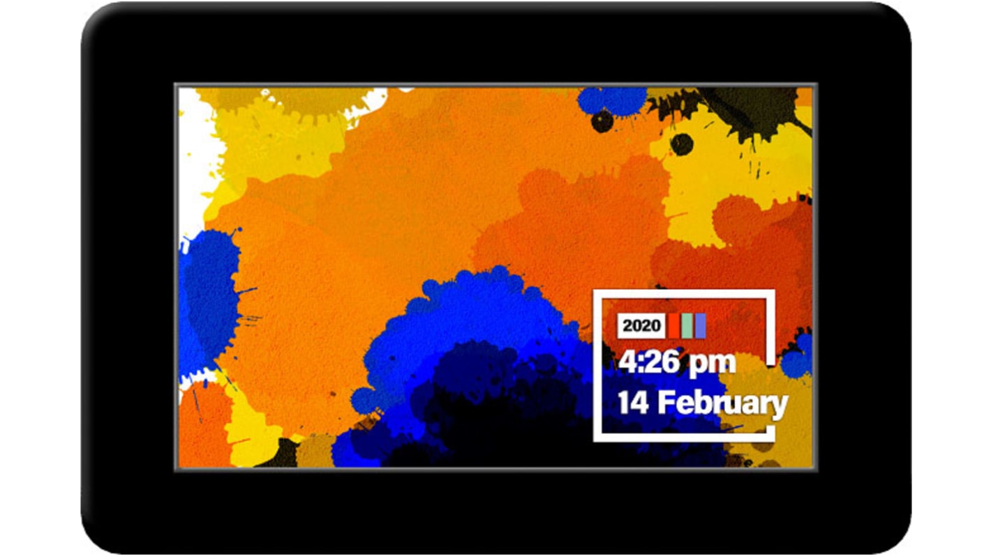 4D Systems gen4-FT813-70CTP-CLB TFT LCD Colour Display / Touch Screen, 7in WVGA, 800 x 480pixels